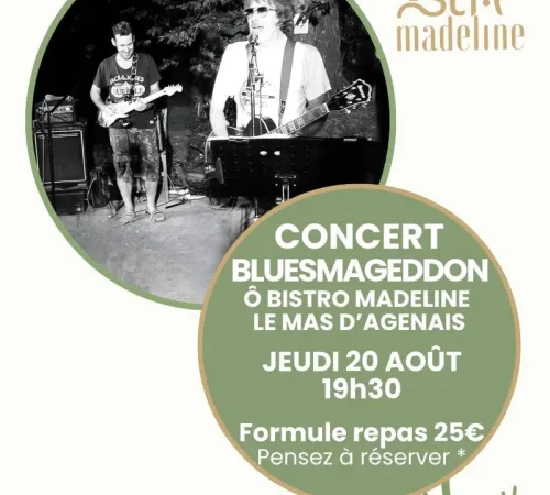 Concert Ô Bistro Madeline - Bluesmageddon