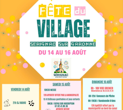 Fête du 15 août de Sérignac-sur-Garonne