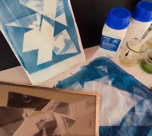 Atelier Jeunes au Musée Marzelles : Cyanotype !