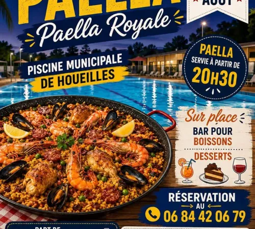 Repas paëlla