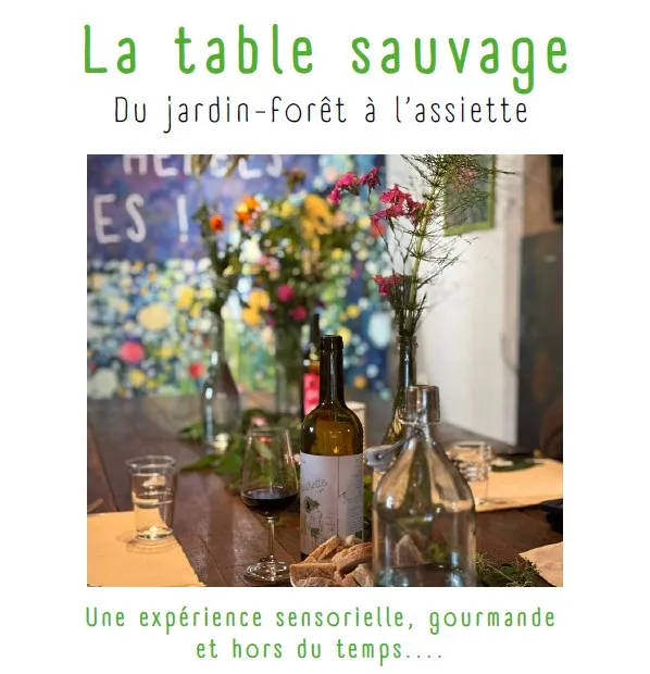 La table sauvage au D ... - Crédit: Vivent les herbes sauvages | CC BY-NC-ND 4.0