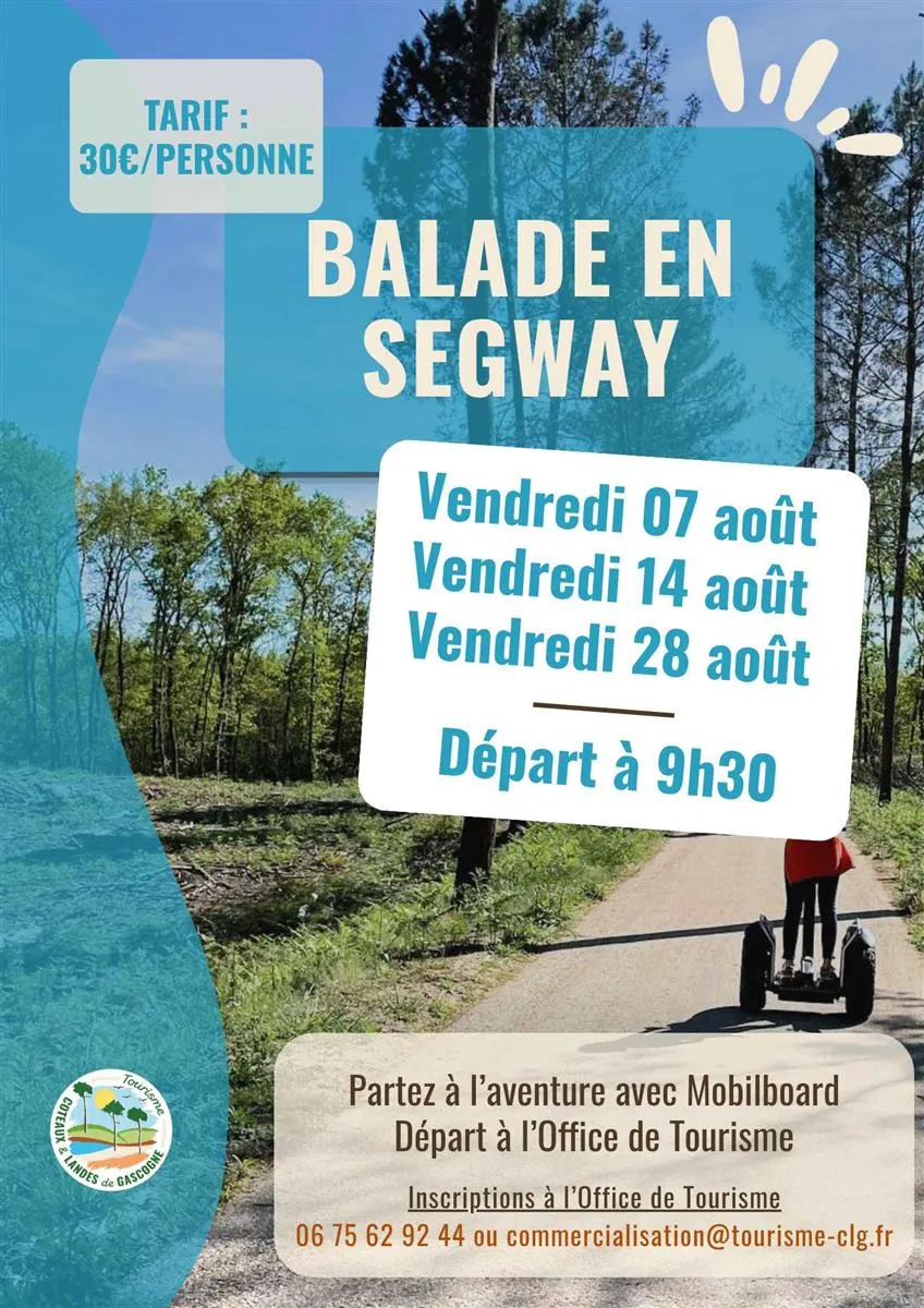 Balade en Segway - Crédit: OTCLG | CC BY-NC-ND 4.0