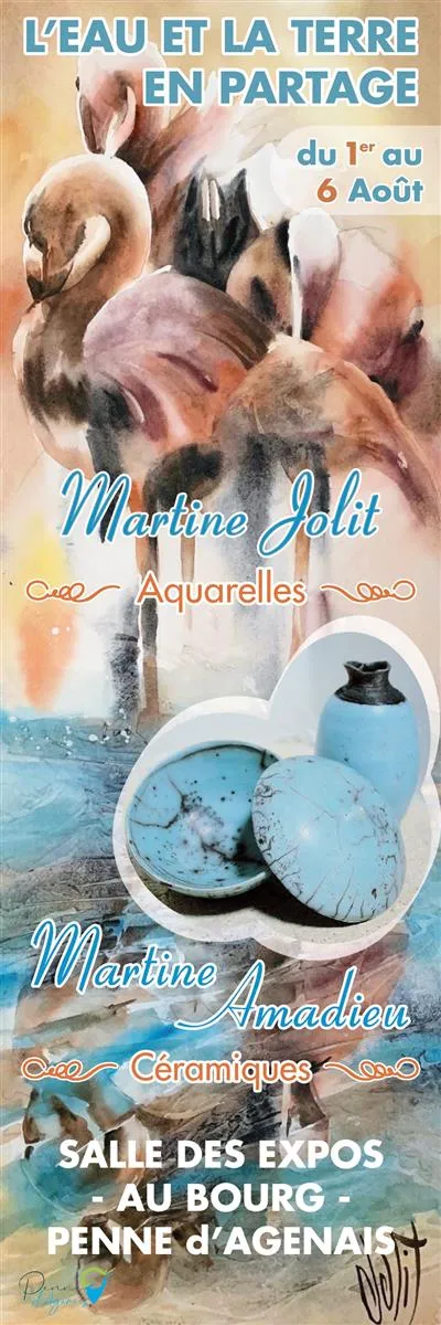 Exposition "L'Eau et ... - Crédit: MARTINE JOLIT & MARTINE AMADIEU | CC BY-NC-ND 4.0