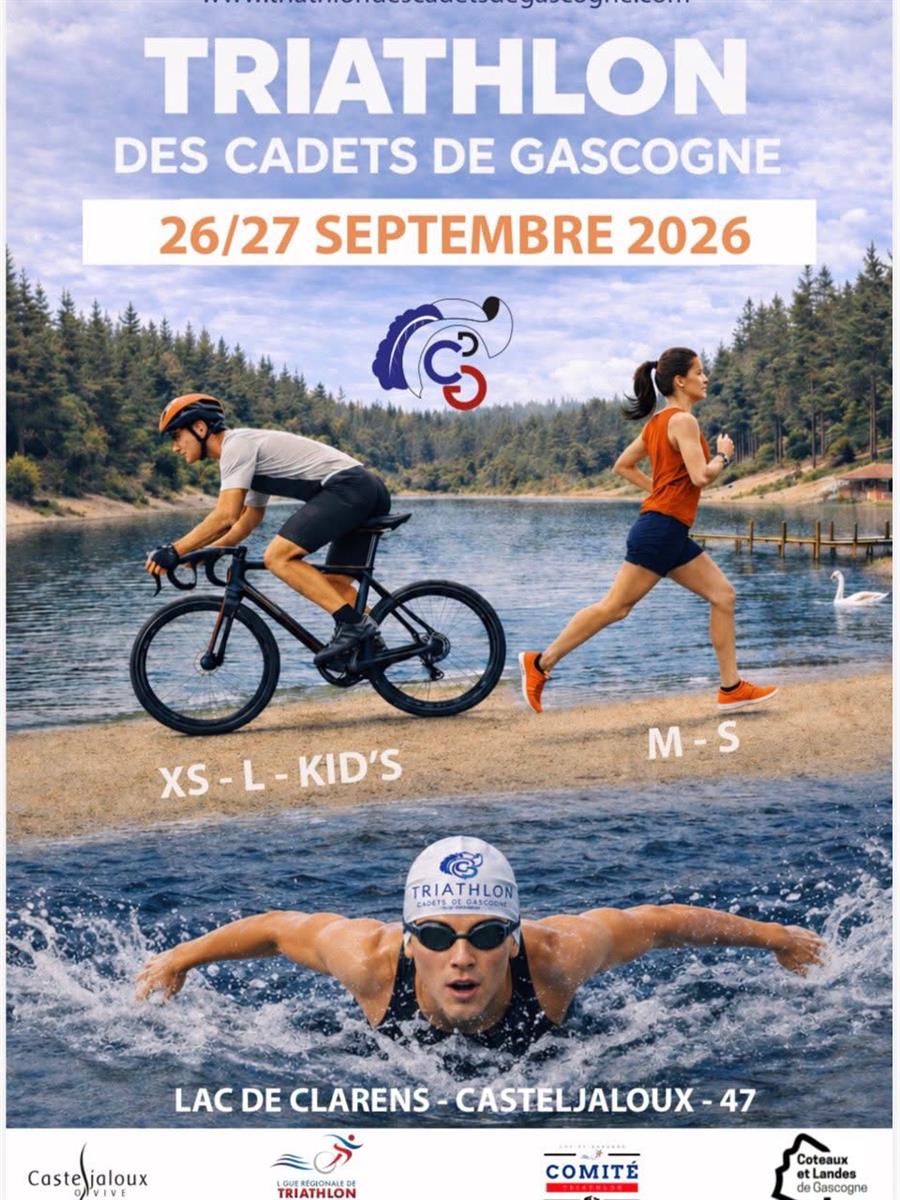 Triathlon Cadets de G ... - Crédit: Triathlon des Cadets de Gascogne | CC BY-NC-ND 4.0