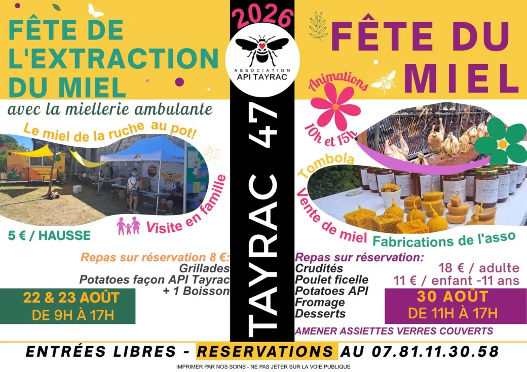 Fête de l'extraction ... - Crédit: API TAYRAC | CC BY-NC-ND 4.0