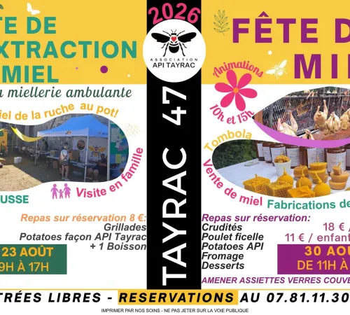 Fête de l'extraction du miel