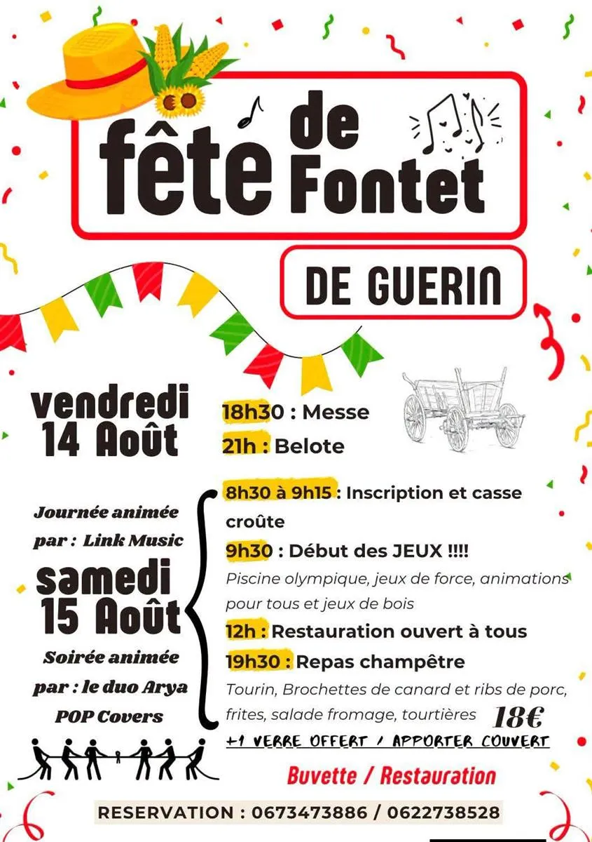 Fête de Fontet de Guérin - Crédit: Comité des fêtes | CC BY-NC-ND 4.0