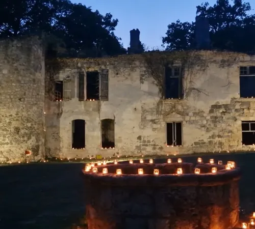 Visite guidée à la bougie du Château de Saint Martin