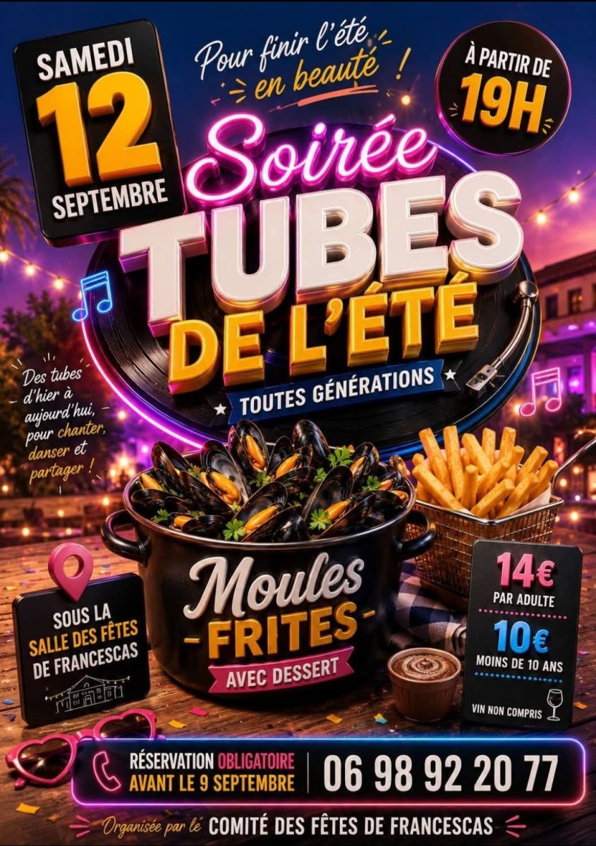 Soirée moules frites