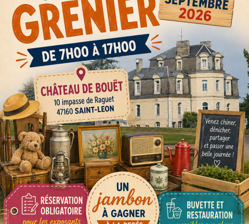VIDE GRENIER DE BOUËT