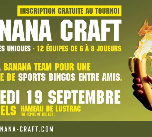 Banana Craft – Une journée pleine d’animations !