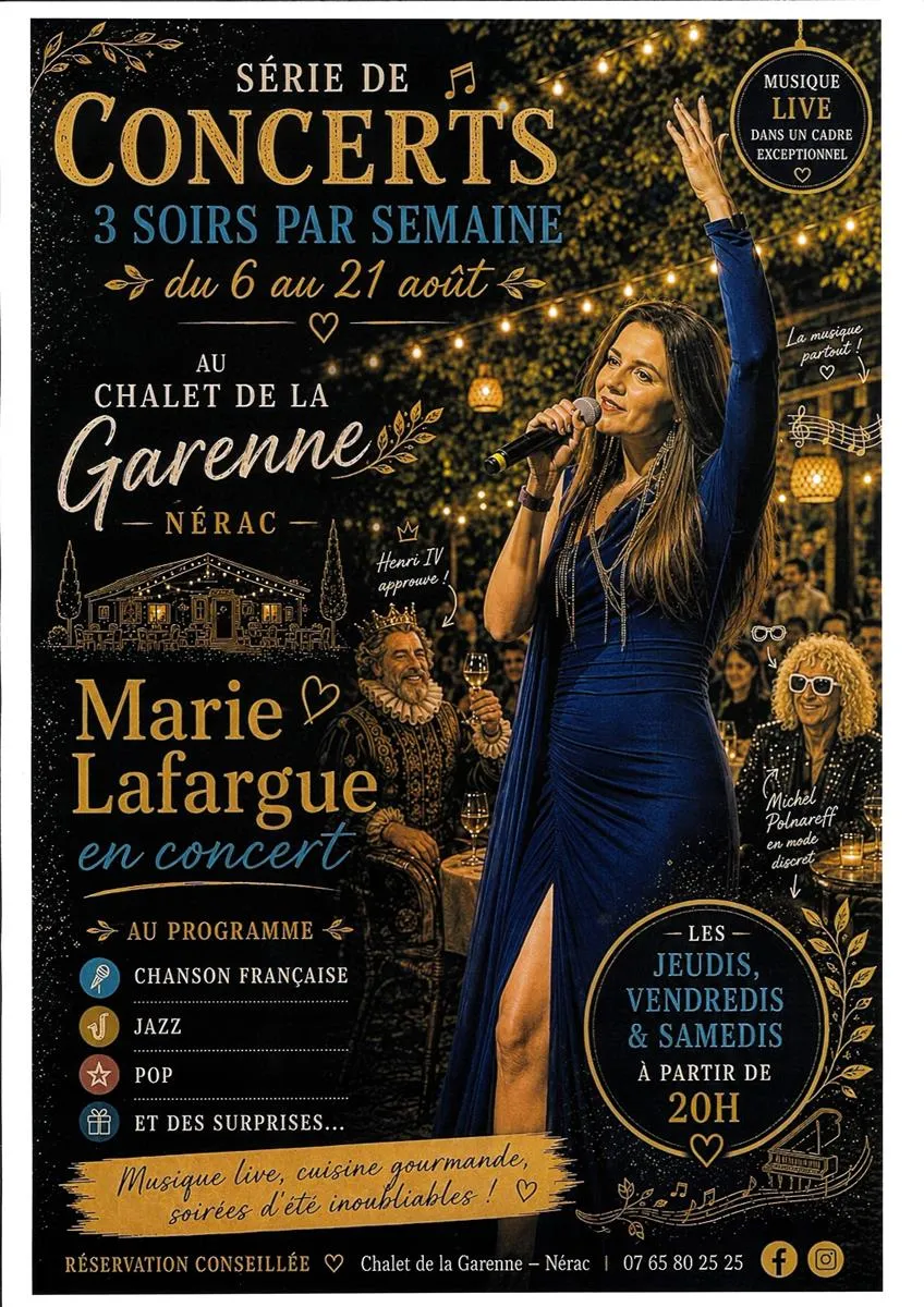 Série de concerts au ... - Crédit: chalet de la garenne | CC BY-NC-ND 4.0