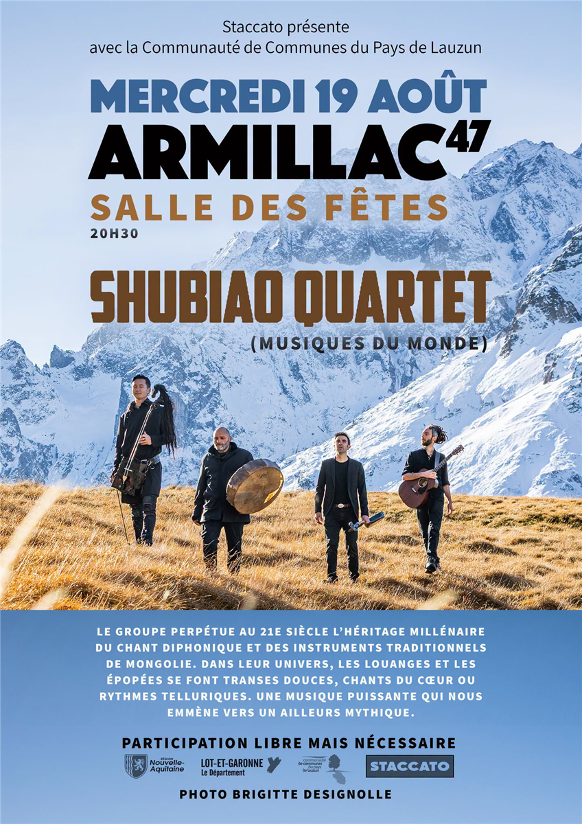 Concert Staccato - Sh ... - Crédit: ©staccatocrew | CC BY-NC-ND 4.0