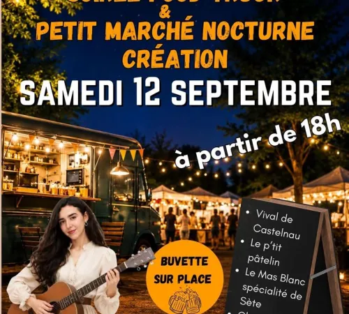 Soirée Food Truck et petit marché nocturne de création