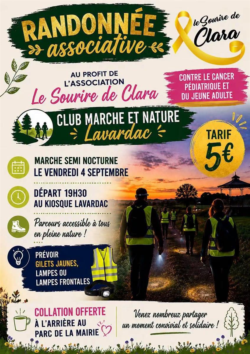 Randonnée associative ... - Crédit: Club Marche et Nature Lavardac | CC BY-NC-ND 4.0
