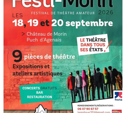 Festival de théâtre amateur FESTI-MORIN