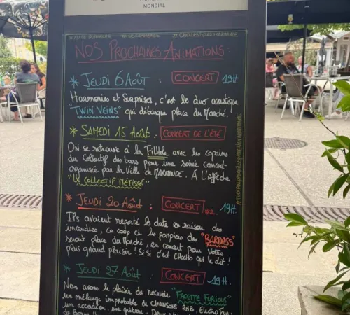 Concert "Facette Furious" au Café Le Commerce Chez les Filles