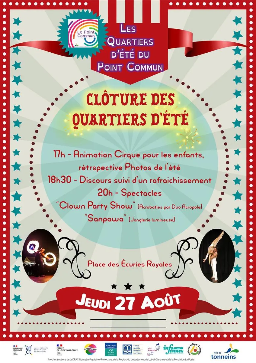 Clôture des Quartiers ... - Crédit: point commun | CC BY-NC-ND 4.0