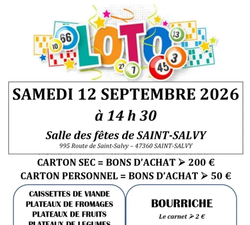 LOTO D'AUTOMNE