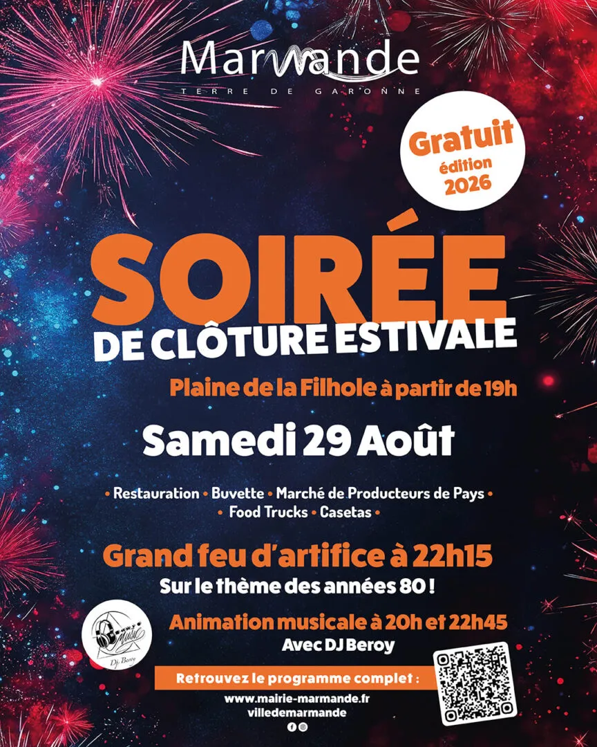 Soirée de clôture de ... - Crédit: Ville de Marmande | CC BY-NC-ND 4.0