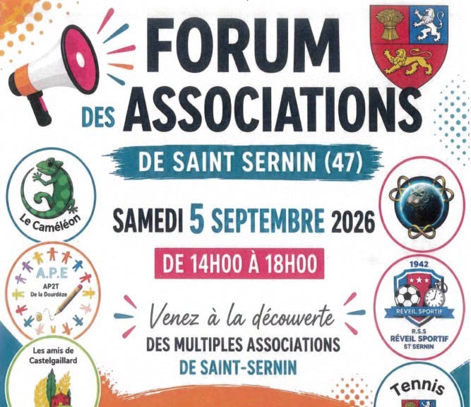 Forum des association ... - Crédit: Mairie St Sernin | CC BY-NC-ND 4.0
