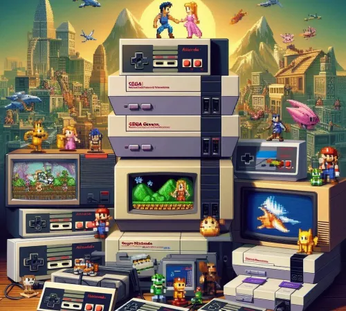 Retro Gaming à la Médiathèque