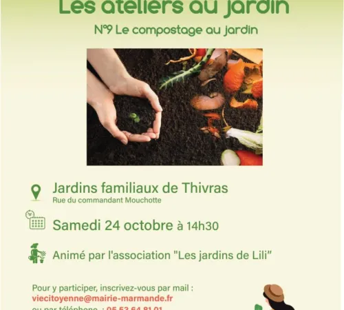 Les ateliers au jardin