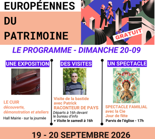 Journées Européennes du Patrimoine - 2ème édition du salon du cuir