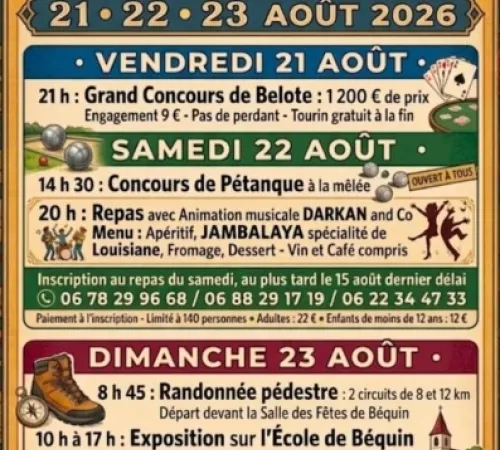 Grande fête locale de Béquin