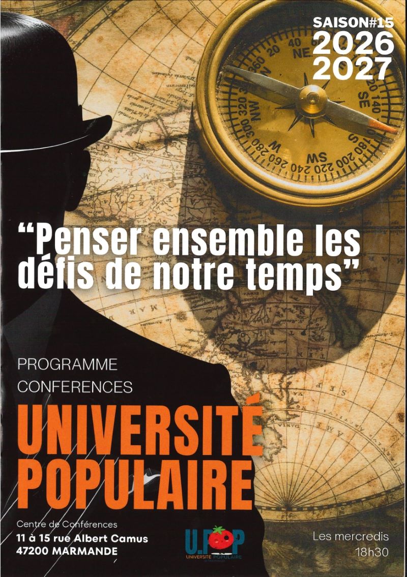 Conférence UPOP "Hist ... - Crédit: U POP Marmande | CC BY-NC-ND 4.0