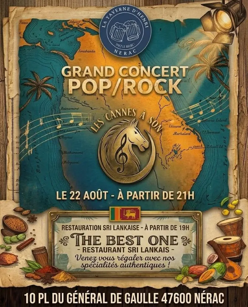 Concert Pop/rock avec ... - Crédit: Taverne d'Henri | CC BY-NC-ND 4.0