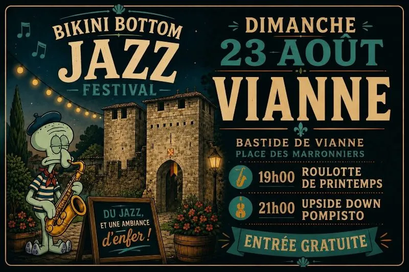 Bikini Bottom Jazz Fe ... - Crédit: Chambre d'hôte A l'Aise | CC BY-NC-ND 4.0
