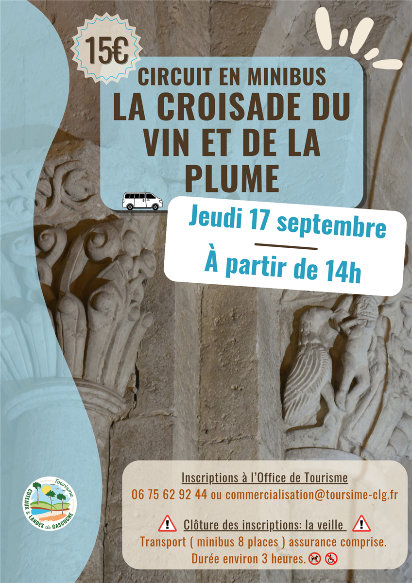 Mini-Circuit : La Croisade du Vin et de la Plume
