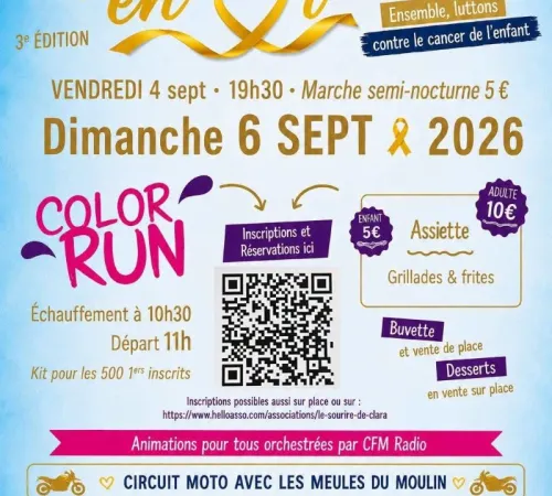 Le sourire de Clara : week-end solidaire