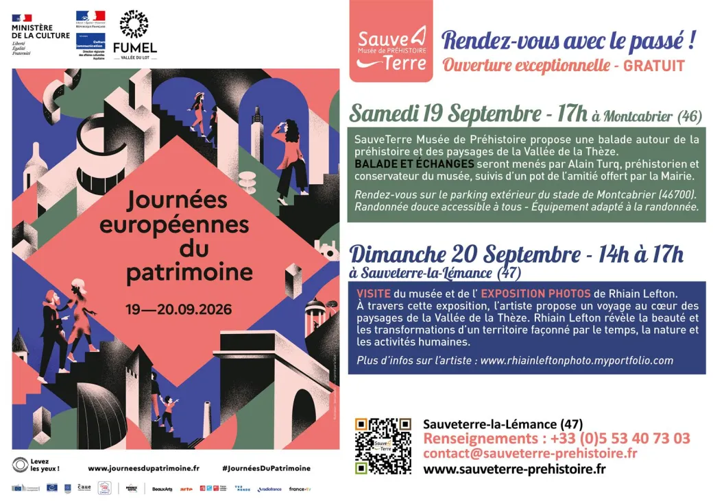 Journées Européennes ... - Crédit: SauveTerre Musée de Préhistoire | CC BY-NC-ND 4.0