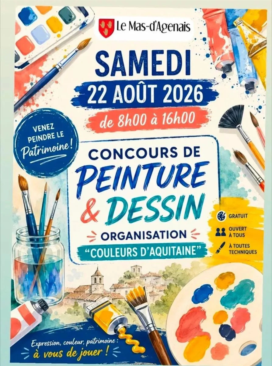 Concours de peinture ... - Crédit: Couleurs d'Aquitaine | CC BY-NC-ND 4.0
