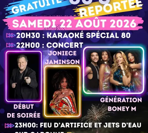 Soirée années 80 à Couthures sur Garonne