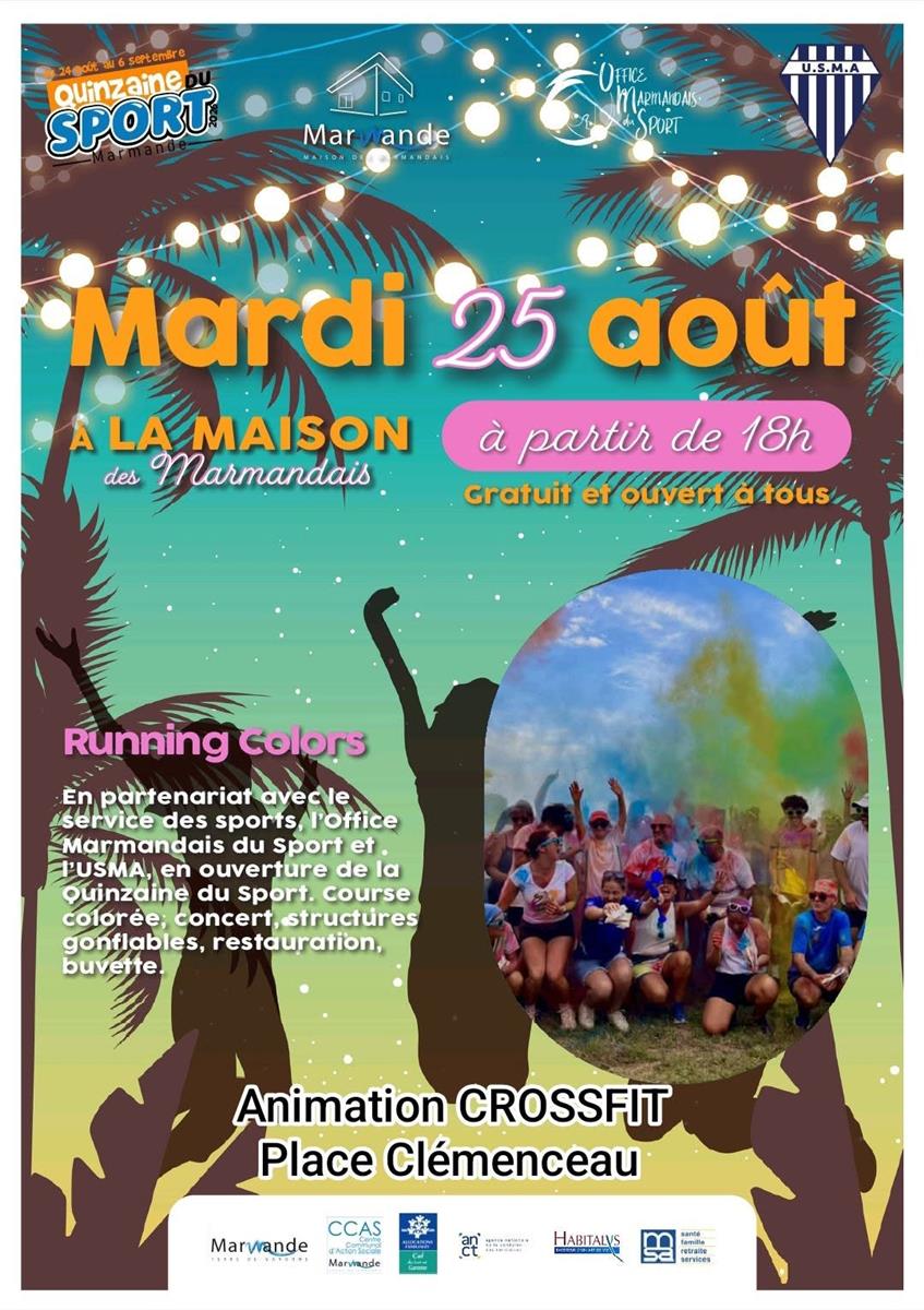 Running and colors av ... - Crédit: Maison des marmandais | CC BY-NC-ND 4.0
