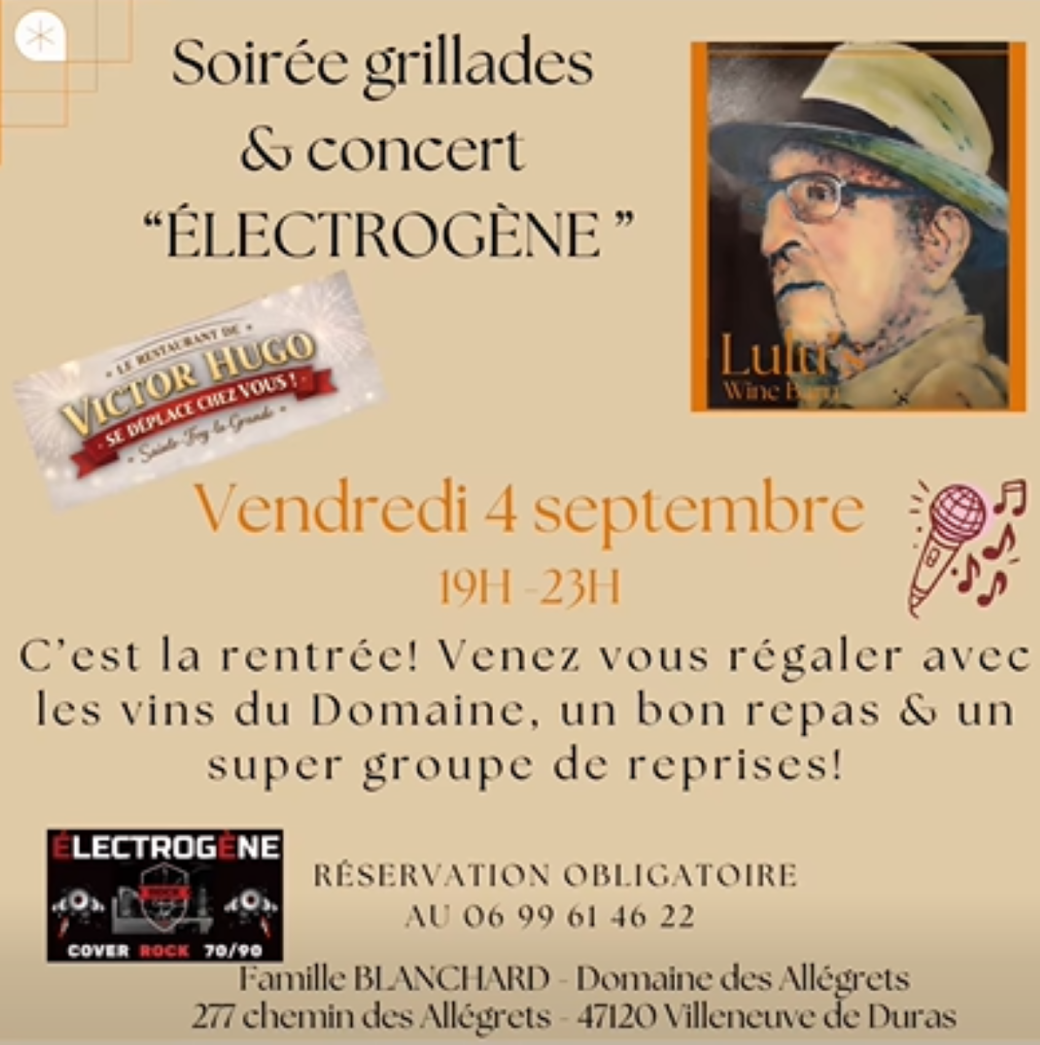 Soirée vins charcuter ... - Crédit: Domaine des Allégrets | CC BY-NC-ND 4.0
