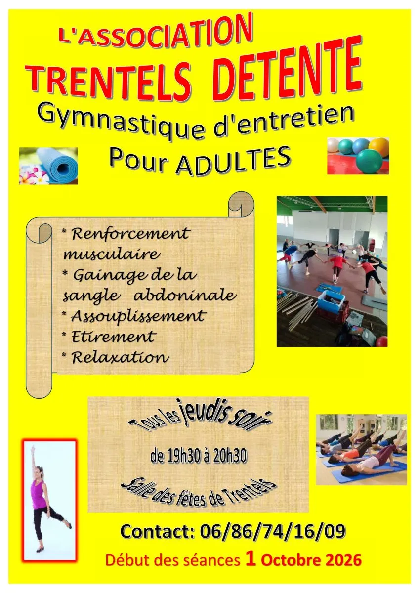Gymnastique d'entretien