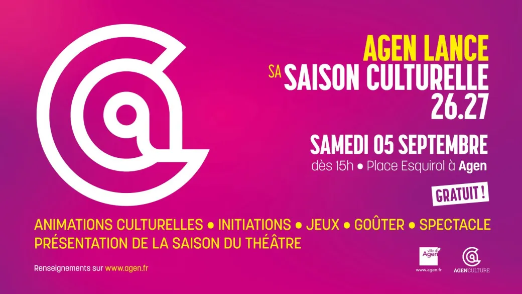 Lancement de la saiso ... - Crédit: Ville d'Agen | CC BY-NC-ND 4.0