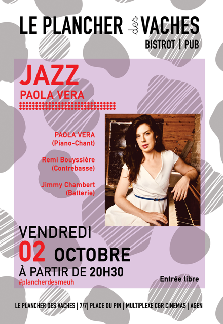 Concert Jazz Avec Paola Vera 
