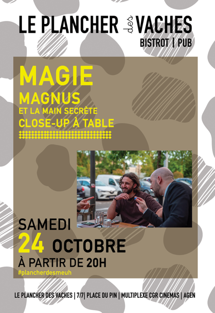 Magnus et la main sec ... - Crédit: Le Plancher des Vaches | CC BY-NC-ND 4.0