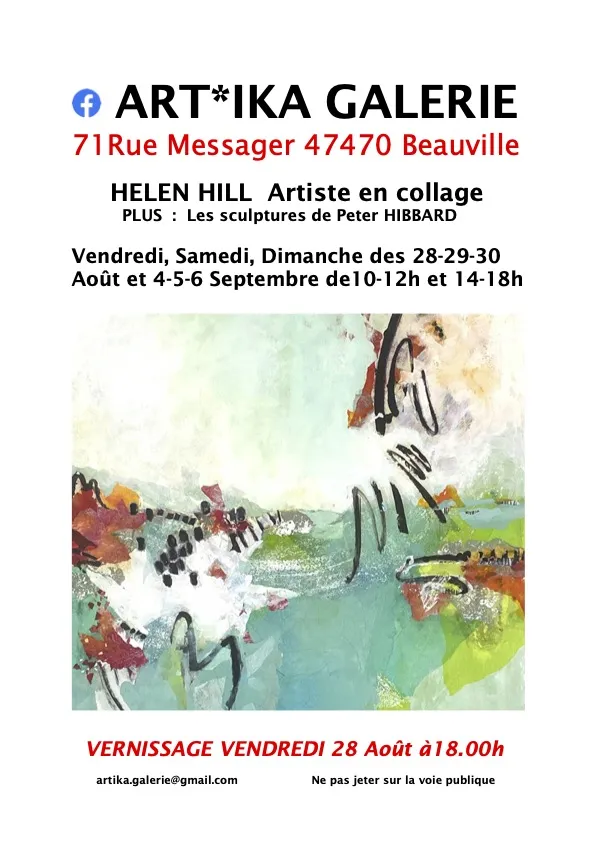 Exposition Helen Hill ... - Crédit: Galerie Art*ika | CC BY-NC-ND 4.0