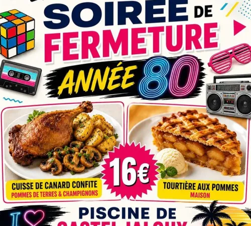 Soirée de fermeture