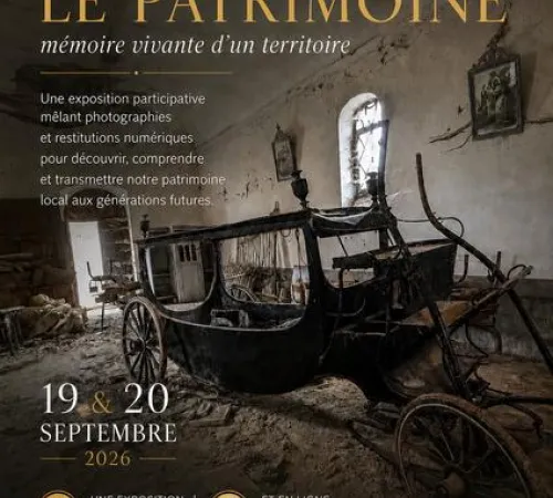 Journées Européennes du Patrimoine 2026- Exposition Raviver le Patrimoine