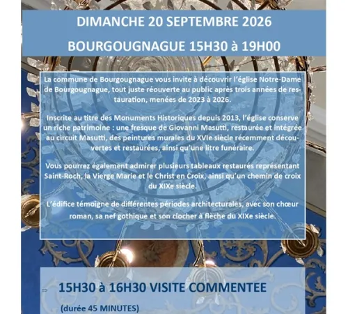 Visite libre et commentée de l'église Notre-Dame