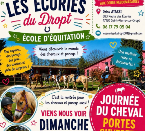 Journé du cheval aux Ecuries du Dropt