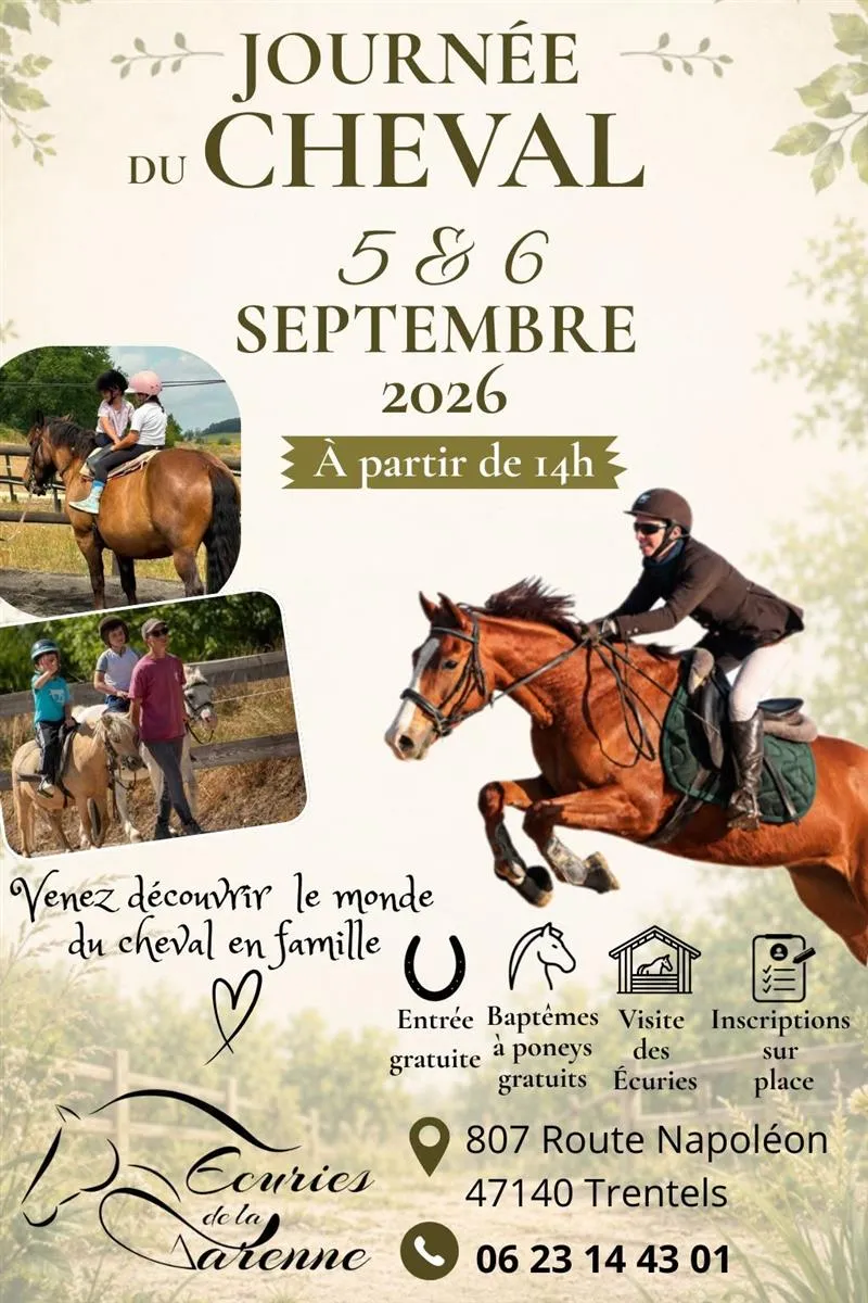 Journée du cheval à T ... - Crédit: Les écuries de la Garenne | CC BY-NC-ND 4.0