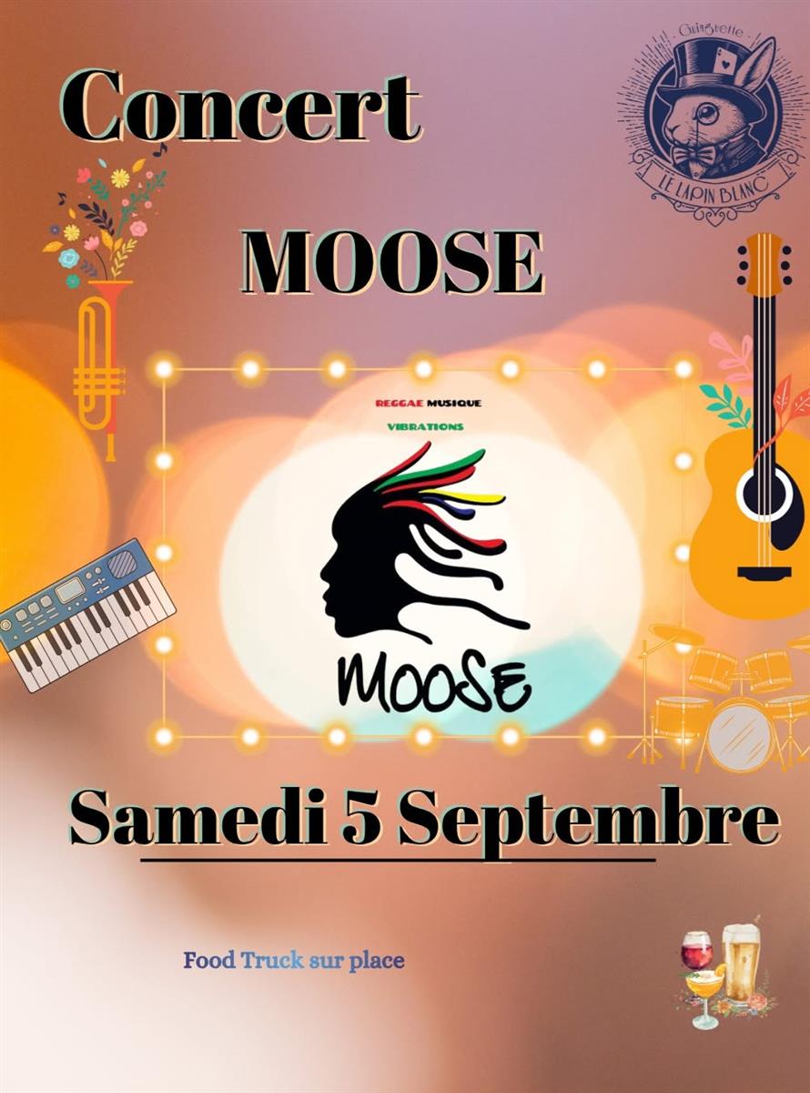 Concert MOOSE - Crédit: Le Lapin Blanc | CC BY-NC-ND 4.0